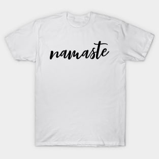 Zen Namaste Text 3 T-Shirt